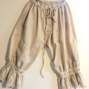 Embroidered Magnolia Pearl bloomers- one size